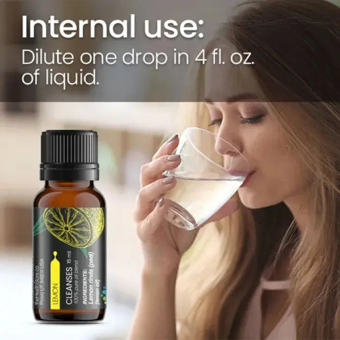 Lemon 15 ml Essential Oil The Health Store