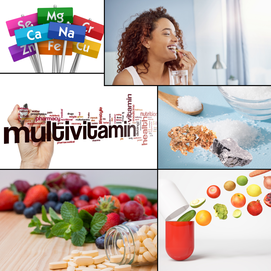 SUPPLEMENTS: Multivitamins, Minerals & Omega 3-6-9
