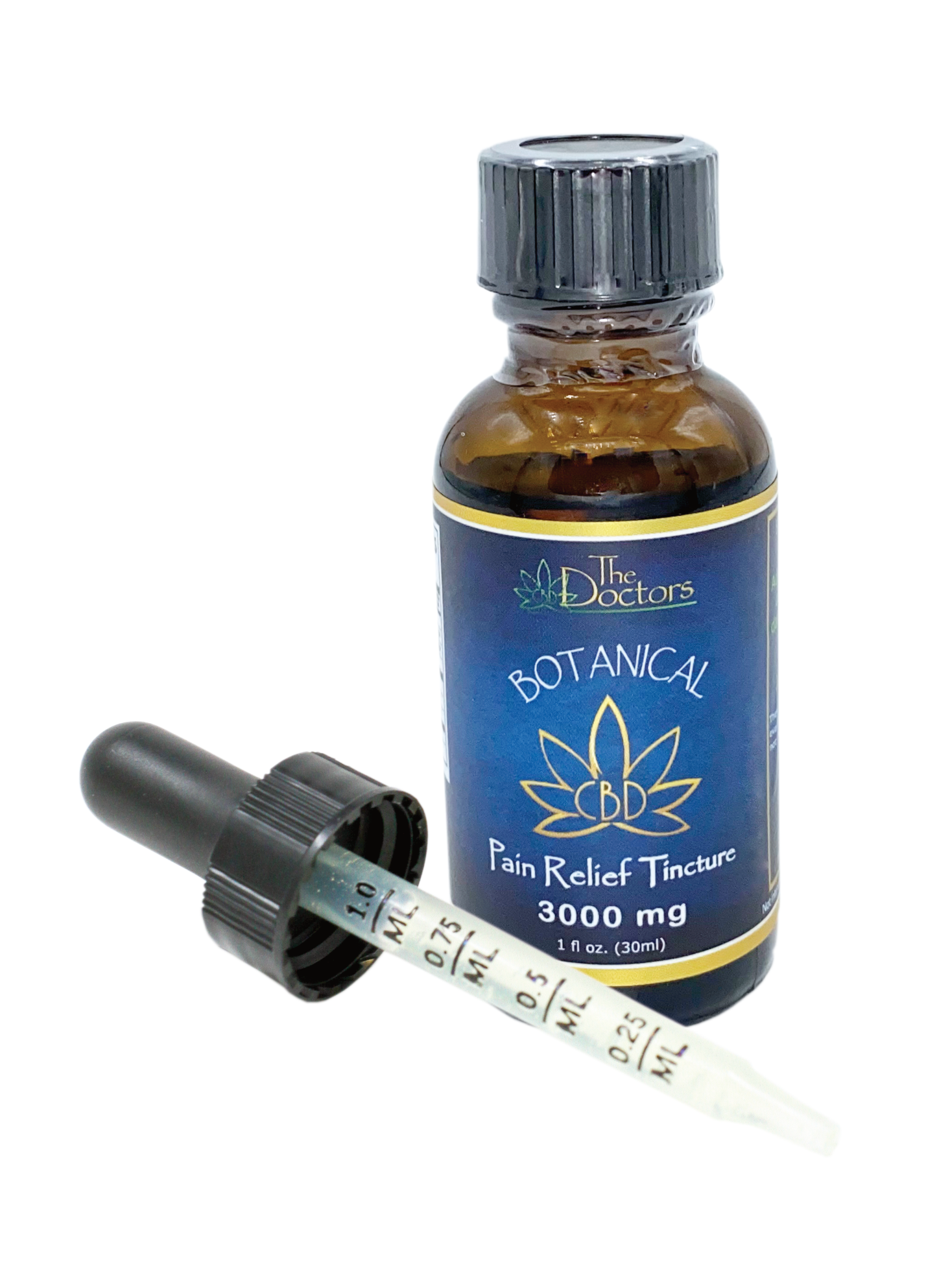 Dr.'s CBD Relief -- Full Spectrum Tincture -- 4 Flavors & 3 Concentrations available Doctor's CBD