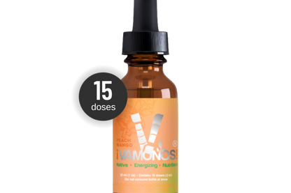 2 oz Vamonos sublingual energy nano-shots (Peach-Nectarine) Echelon Nutrition