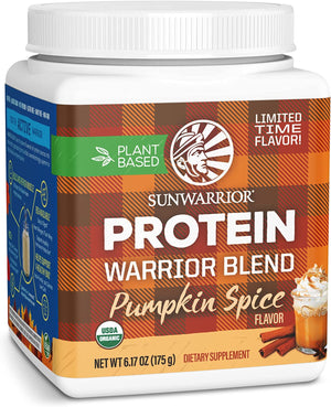 Vegan Protein Powder with BCAA | Pumpkin | Warrior Blend by Sunwarrior Sunwarrior