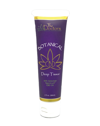 Botanical Deep Tissue Relief Cream -- 1440 mg CBD per ounce Doctor's CBD