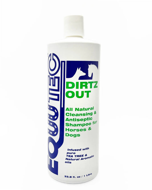 Dirtz Out Herbal Shampoo: All-Natural Antiseptic Cleanser for Horses & Dogs Prime 90