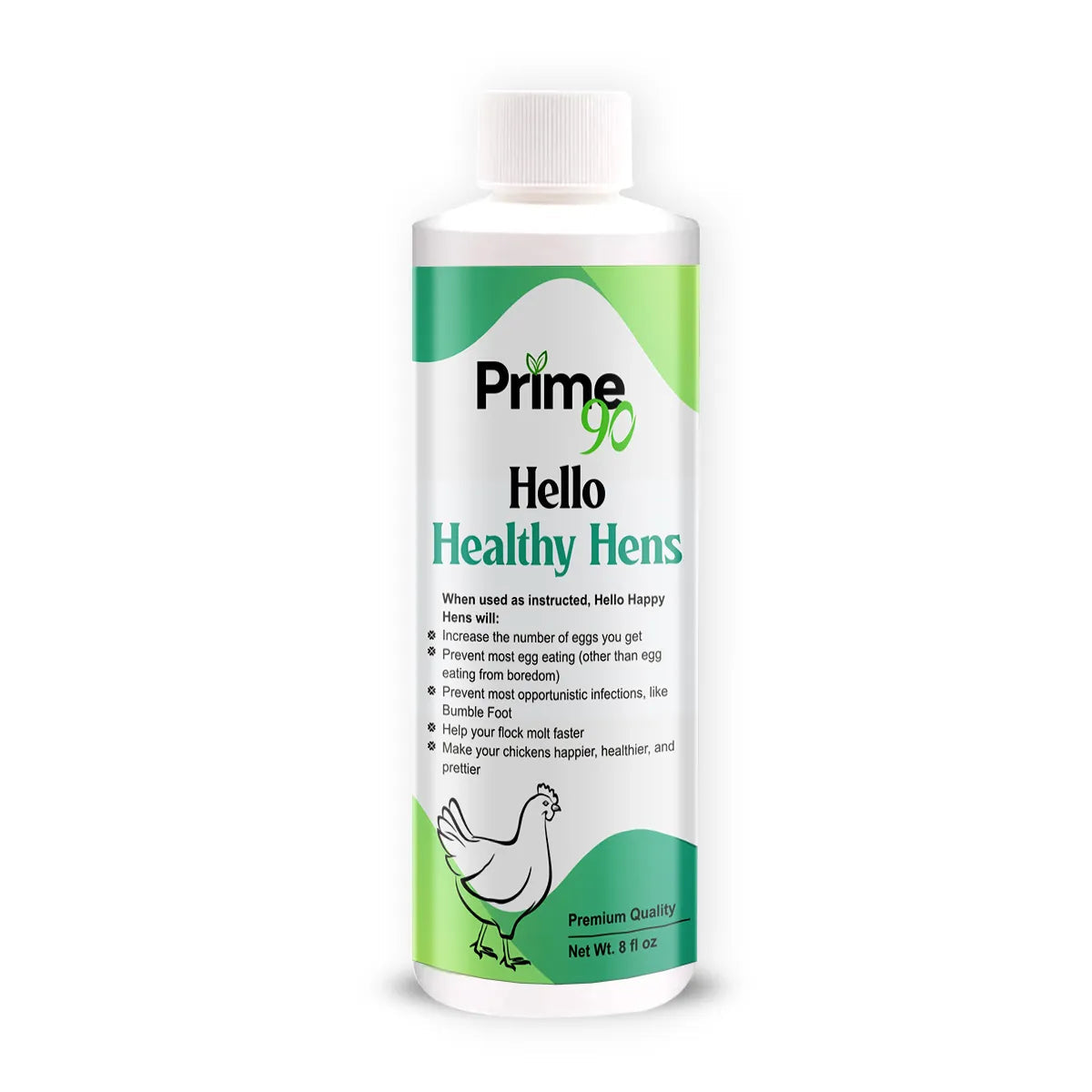 Hello Healthy Hens – Essential Mineral Supplement for Optimal Chicken Health & Egg Production Prime 90