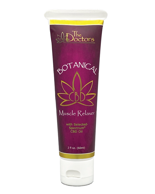 Botanical Muscle Relaxer Cream -- 720 mg or 480 mg Doctor's CBD