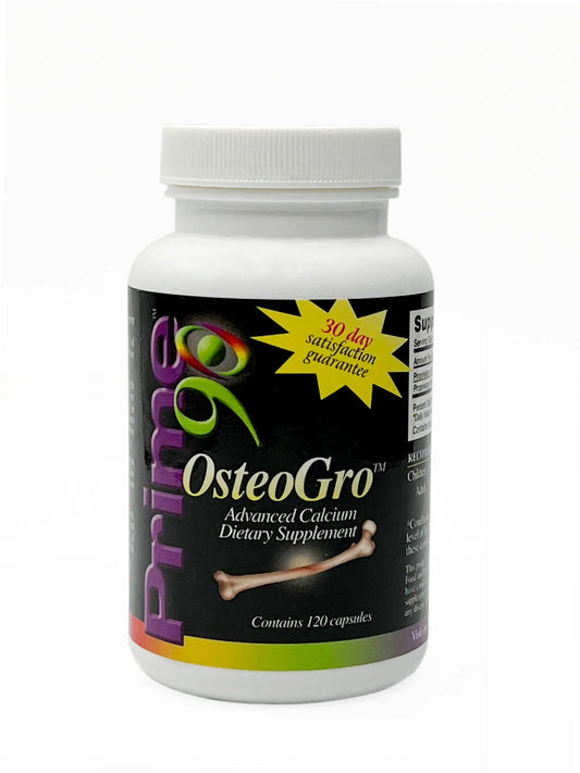 OsteoGro Advanced Calcium supplement with Vitamin D, K & Phosphorus – Enhanced Bone Health & Absorption Prime 90
