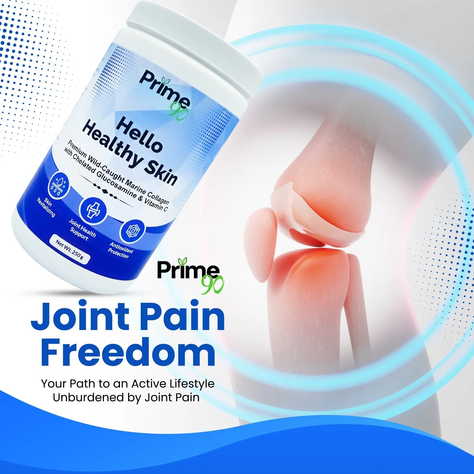 Revitalize Your Skin with Hello Healthy Skin’s Hydrolyzed Marine Collagen peptides Prime 90