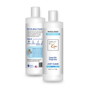 SbK 4 oz Prevodorant -- Scent Free Simplify by Kim
