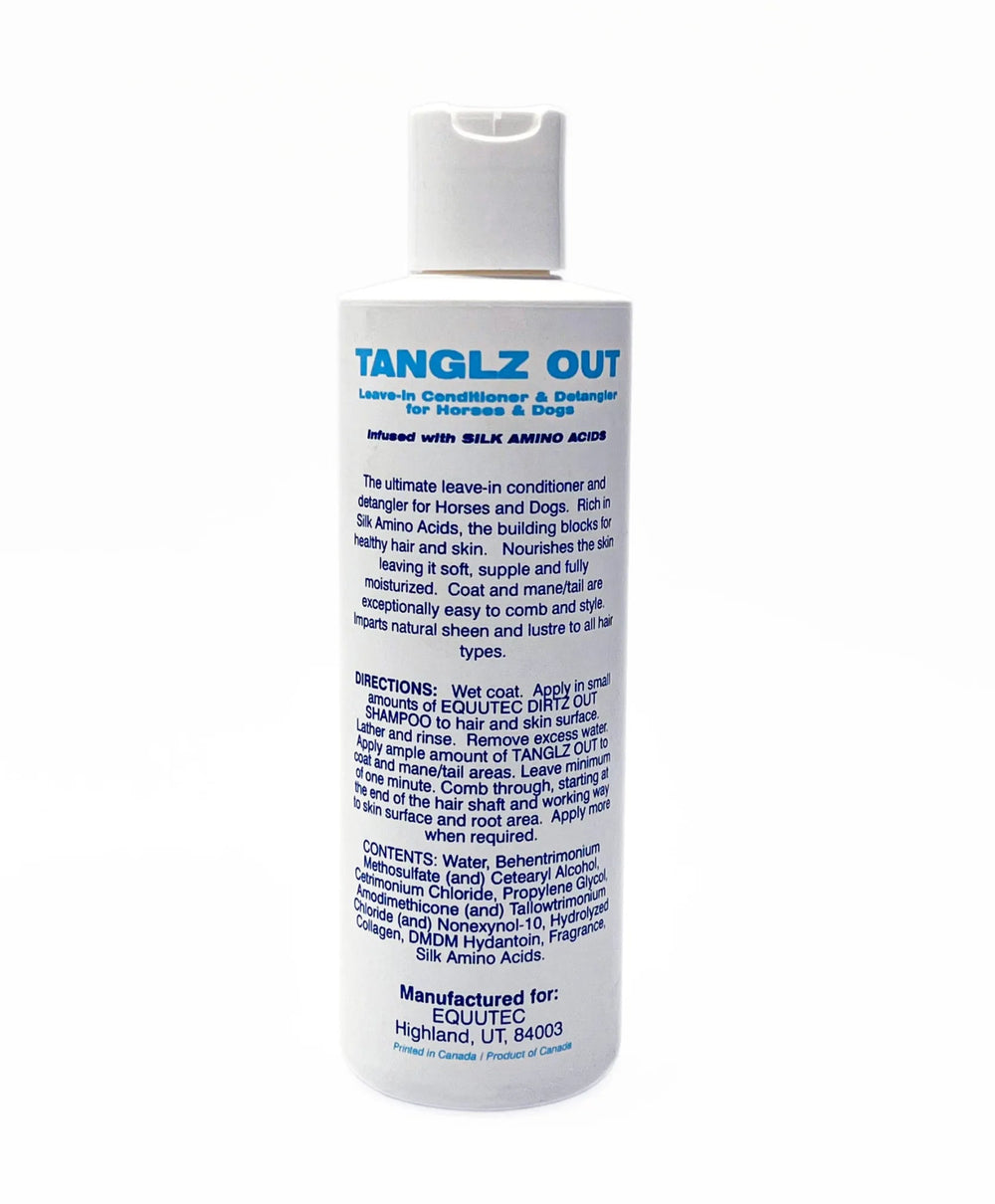 Tanglez Out Silk Protein Conditioner: Natural Leave-In Formula for Horses & Dogs Prime 90