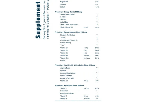 Vamonos Energy drink mix -- single stick (Copy) Echelon Nutrition